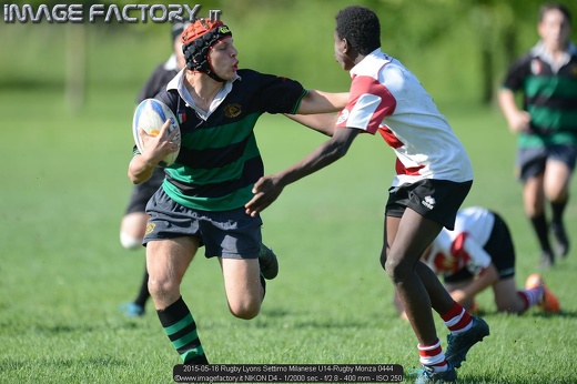 2015-05-16 Rugby Lyons Settimo Milanese U14-Rugby Monza 0444